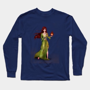 Brigid Goddess Long Sleeve T-Shirt